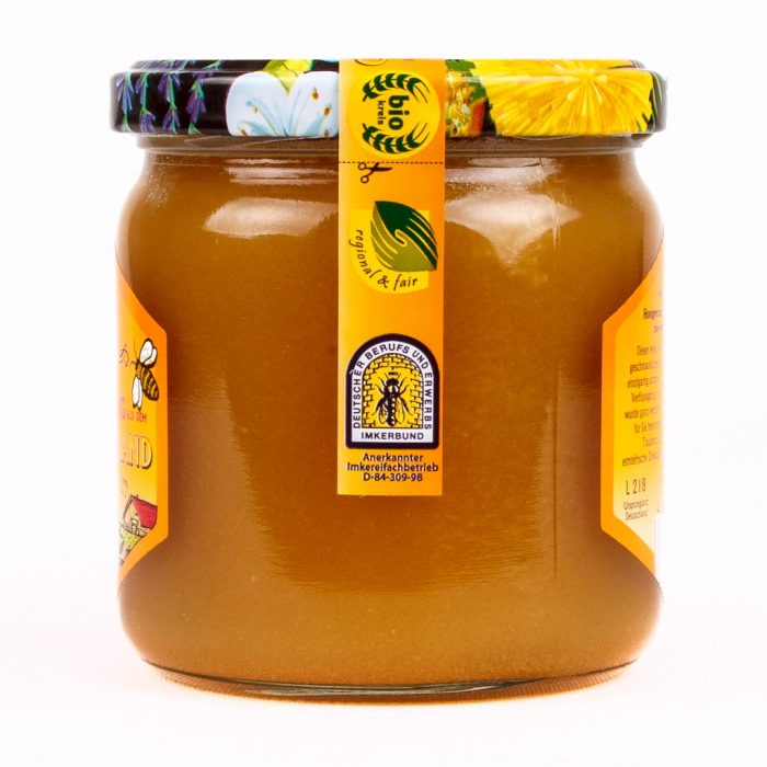 Honig kaufen vom Imker: Grober Honig.