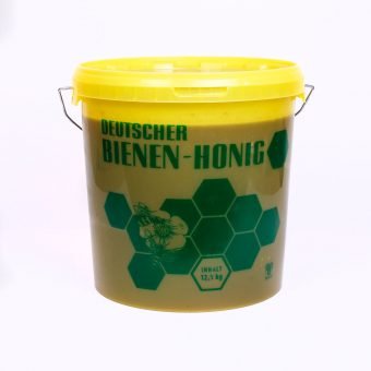 BIO-Honig zur Verarbeitung, Würziger Sommer-Honig aus dem Isar-Hügelland, Ernte 2023, Inhalt 13.300g, hart kristallisiert, L0728