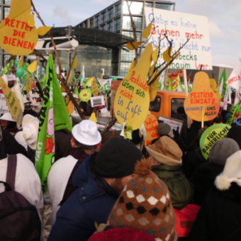 Demo in Berlin.