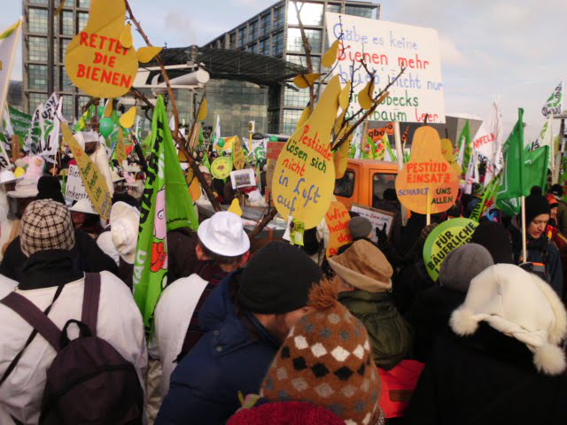 Demo in Berlin.