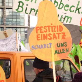 Demo in Berlin.