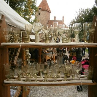 Waldglas am Mittelalter Fantasy Fest auf der Burg Trausnitz