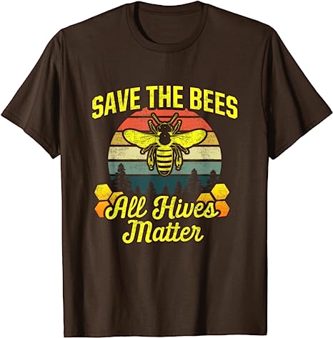 Save the Bees - All Hives Matter - Imker Vintage T-Shirt