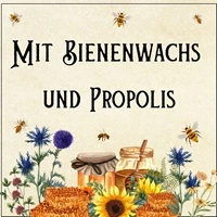 Bienensalbe mit Bienenwachs und Propolis