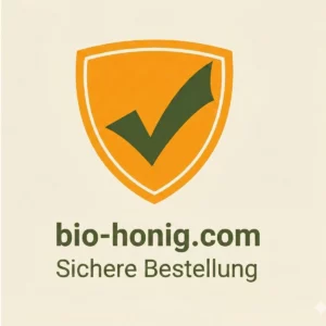 Trust Symbol von bio-honig com für eine sichere Honigbestellung.