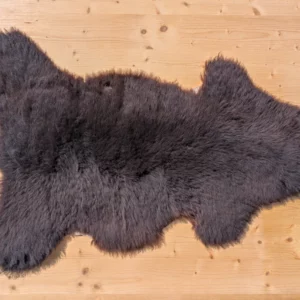 Lammfell, naturbraun, aus Naturschutz fördernder Weidehaltung in Süddeutschland, Alaungerbung, Vlies weich, geschoren, 97 x 73 cm, #6 | Schäferei Ruth Oswald
