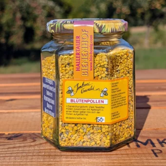 Pollen 150g Blütenpollen artenreich und unvermischt Ursprungsland Deutschland (Isar-Hügelland) | Imkerei Oswald